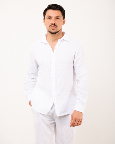 Chemise gaze de coton