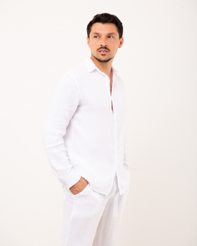 Chemise gaze de coton