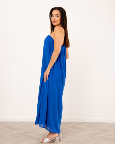 Robe longue asymétrique