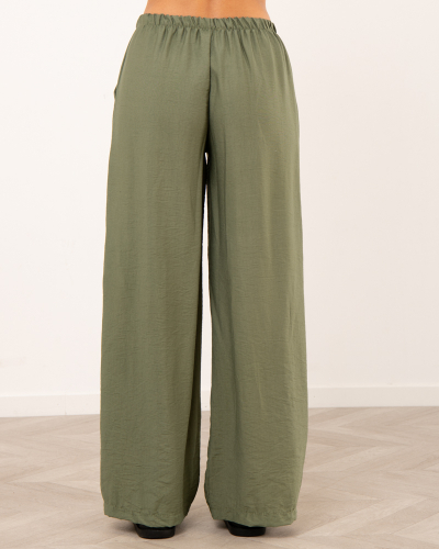 Pantalon lacet perles