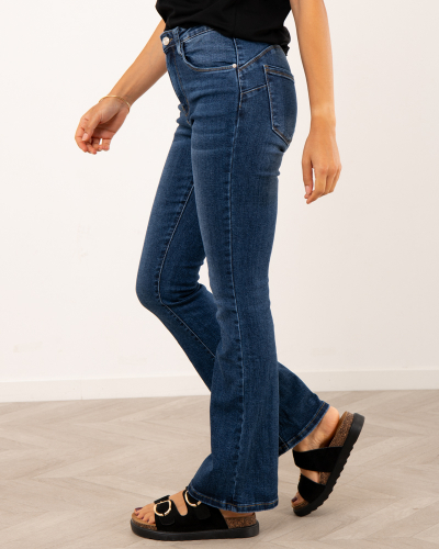 jean flare push up