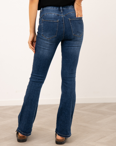 jean flare push up