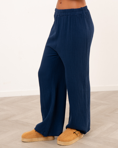 Pantalon gaze de coton