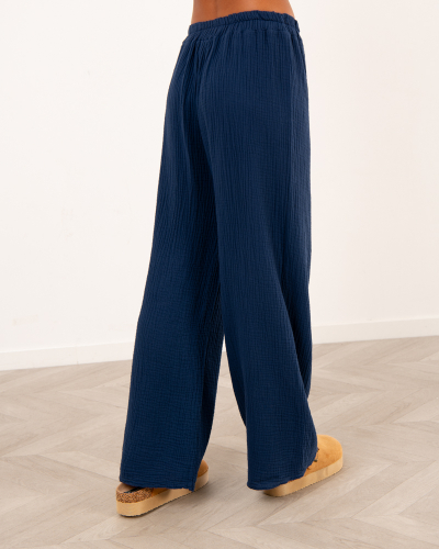 Pantalon gaze de coton