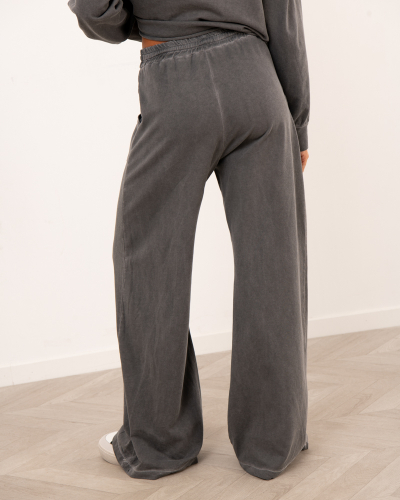 Pantalon jogg délavé poches