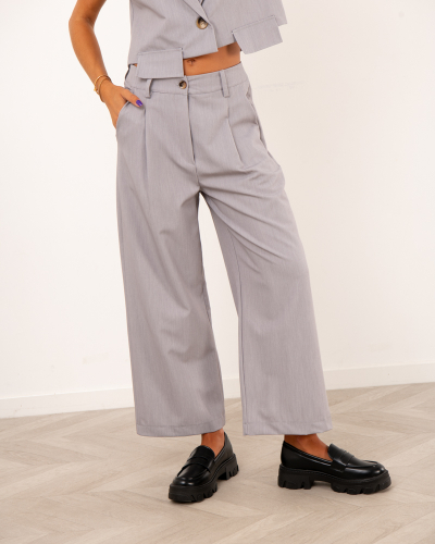 Pantalon court large