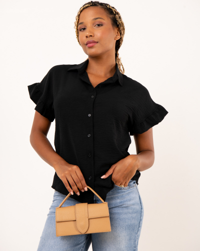 Blouse manches volant