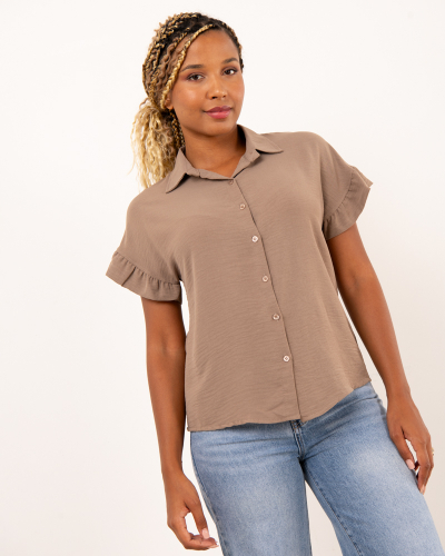 Blouse manches volant