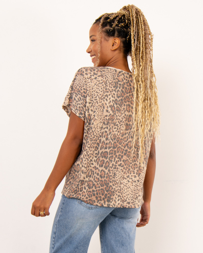 Top lurex léo