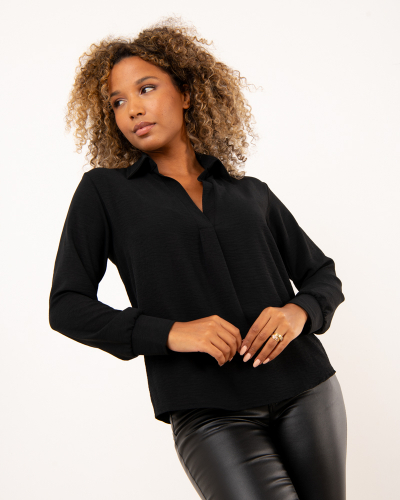 Blouse col chemise