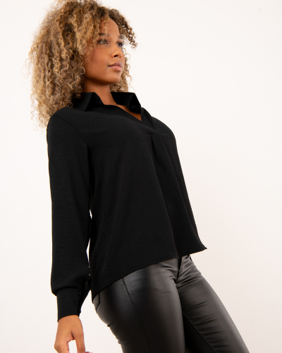 Blouse col chemise