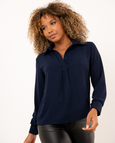 Blouse col chemise