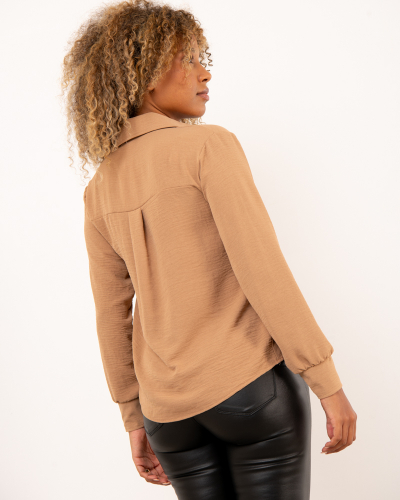 Blouse col chemise