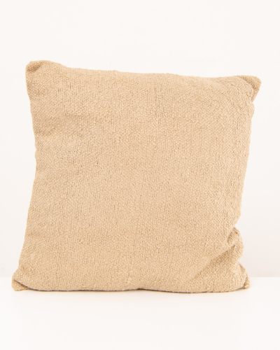 Coussin beige foncé