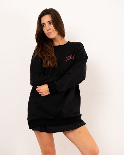 Robe sweat cerises