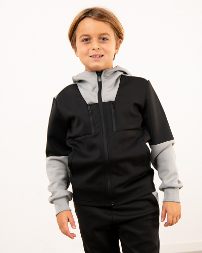 Veste jogg bicolore