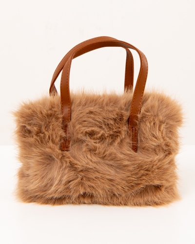 Petit sac fausse fourrure