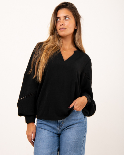 Blouse ajourée