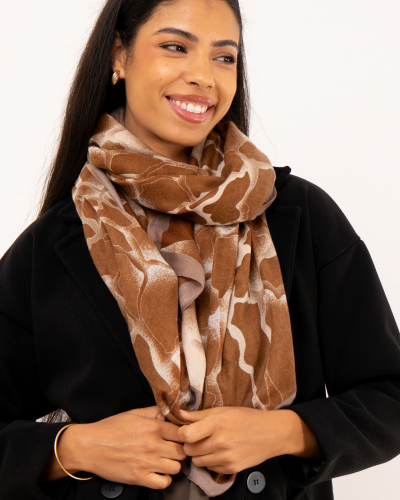 Foulard girafe