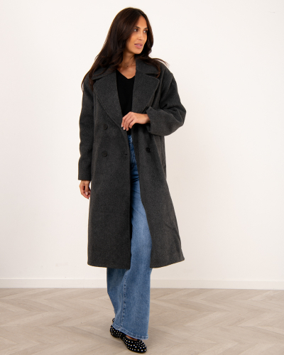 Manteau long oversize