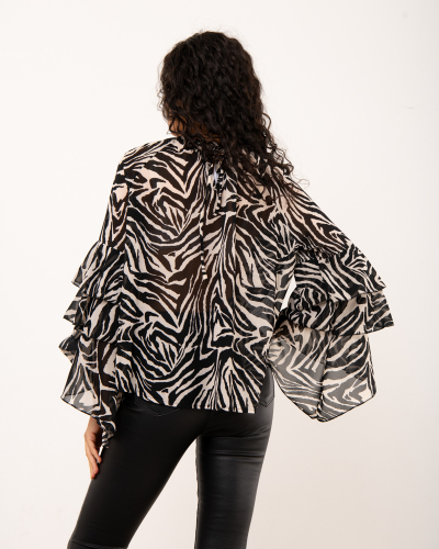 Blouse zebre