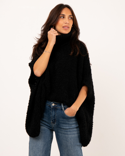 Pull oversize alpaga