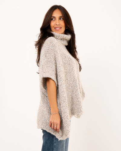 Pull oversize alpaga