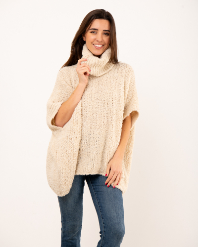 Pull oversize alpaga