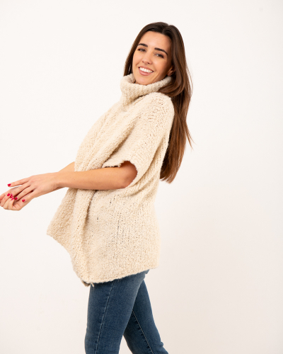 Pull oversize alpaga