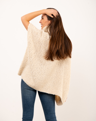 Pull oversize alpaga