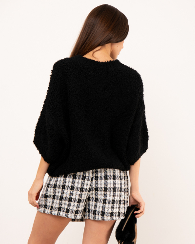 Pull oversize alpaga