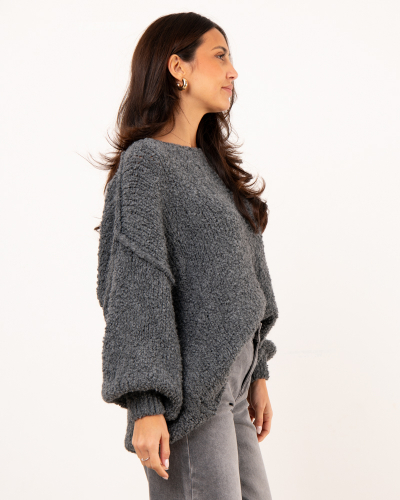 Pull oversize alpaga