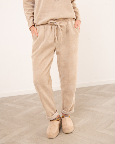 Pantalon velours