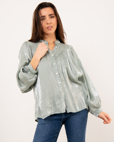 Blouse irisée