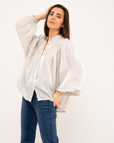 Blouse irisée