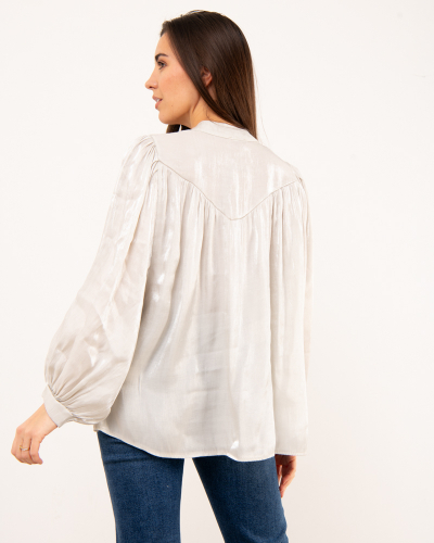 Blouse irisée