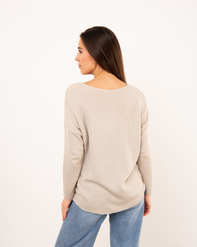 Top oversize chenille