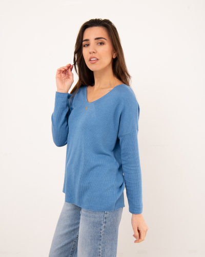 Top oversize chenille