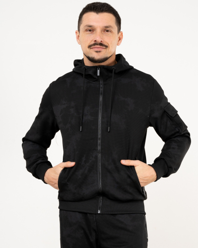 Veste de jogging délavé