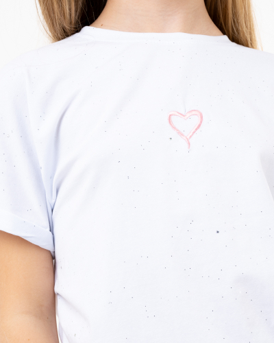 T-shirt coeur