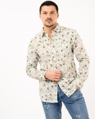 Chemise fleurs