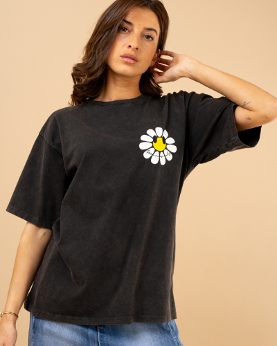 T-shirt fleur smile