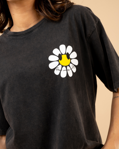 T-shirt fleur smile