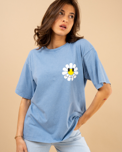 T-shirt fleur smile