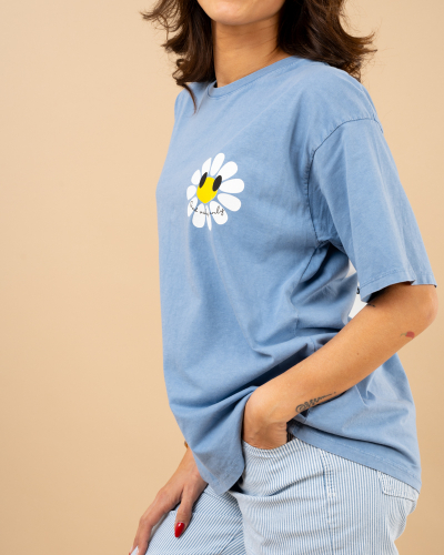 T-shirt fleur smile