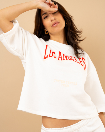 Sweat manches courtes L.A.